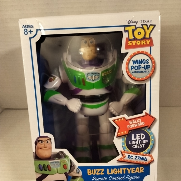 Buzz Lightyear remote control figure NEW - Picture 1 of 4